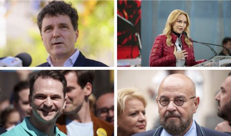 Candidatii la Primaria Bucurestiului, validati de personalitati. De ce voteaza Basescu pe Nicusor Dan, iar Nadia Comaneci pe Gabriela Firea