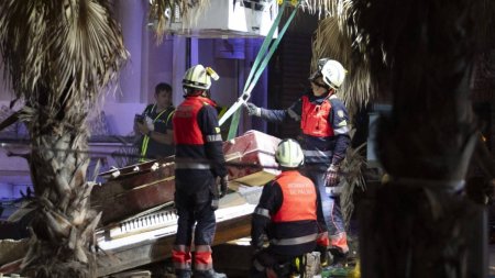 Tragedie in Mallorca: Un restaurant s-a prabusit peste clienti. Cel putin patru oameni au murit si alte zeci au fost raniti