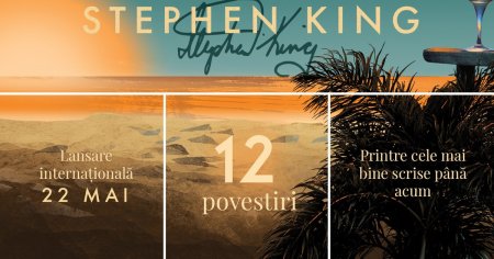 Cel mai recent volum al lui Stephen King a ajuns la sute de romani in ziua lansarii internationale