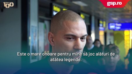 Gokhan Inler, a ajuns in Romania pentru meciul cu Generatia de Aur » Ce amintiri ii trezesc Hagi, Popescu si Filipescu: Este o onoare sa joc alaturi de asemenea legende