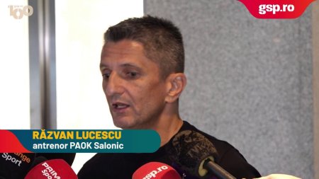 Proaspat campion cu PAOK, Razvan Lucescu nu crede ca elevii lui au realizat ce performanta au reusit: Am pornit cu sansa a 4-a, dar am produs o mare fericire