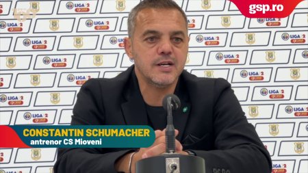 Constantin Schumacher, declaratii dupa infrangerea cu FC Botosani: Speram ca la anul sa continuam pe acelasi drum