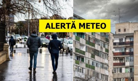 Alerta ANM! Cod galben de instabilitate atmosferica accentuata, pana sambata seara. Ce zone sunt puternic afectate