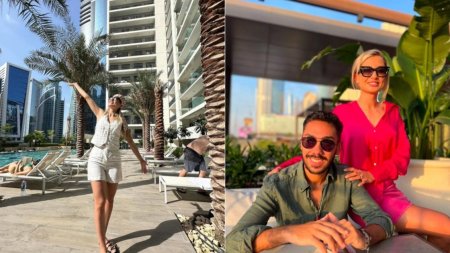 Cum arata apartementul din Dubai al lui Armin Nicoara si al sotiei lui, Claudia Puican. Luxul este pe primul plan