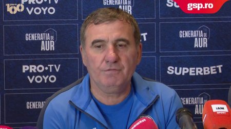 Gheorghe Hagi, inainte de meciul de retragere al Generatiei de Aur: Ne bucuram ca vom juca cu stadionul plin, asta inseamna ca v-am facut fericiti