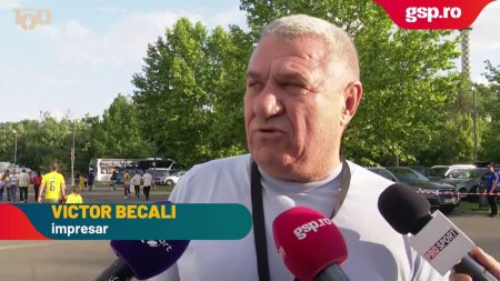 <span style='background:#EDF514'>VICTOR BECALI</span> prezent la Arena Nationala pentru meciul de retragere al Generatiei de aur: Acesti oameni nu vor fi uitati niciodata