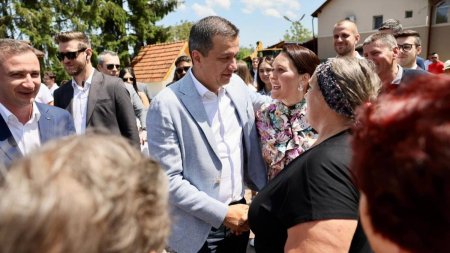 Sorin Grindeanu, vizita cu Marcel Ciolacu in Timis, pentru sustinerea candidatilor PSD la alegerile locale