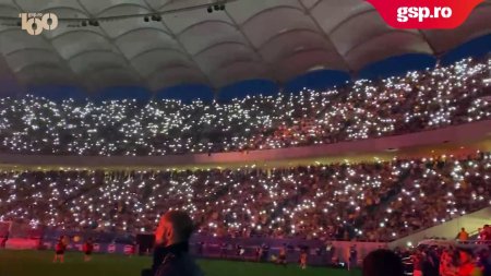 Spectacol senzational de lumini pe Arena Nationala la meciul Generatia de Aur - Legendele Lumii
