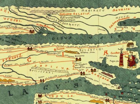 Tabula Peutingeriana, o harta a Europei Antice care schimba istoria la Dunarea de Jos