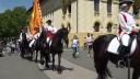 Calatorie in timp la Alba Iulia: Schimbul garzii cetatii medievale atrage turisti din toata lumea