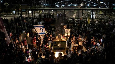 Protest la Tel Aviv. Mii de israelieni au cerut o actiune urgenta a pentru revenirea ostaticilor din Fasia Gaza