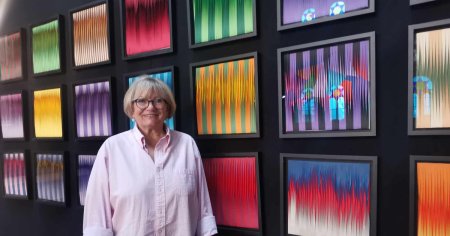 Veronica Taussig, artista care s-a apucat de creat la 60 de ani. Vieneza provine dintr-o faimoasa familie din Timisoara FOTO