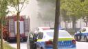 Un incendiu de vegetatie a izbucnit in Nordul Capitalei | Mai multe echipaje de pompieri si politisti au ajuns la fata locului