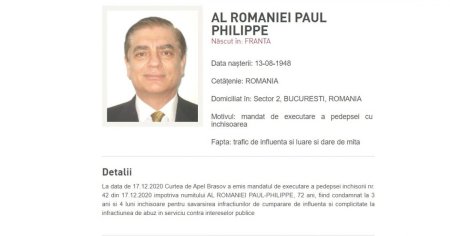 Decizia de respingere a extradarii Printului Paul, contestata. Nu a fost prezentata nicio dovada care sa arate un risc real si serios