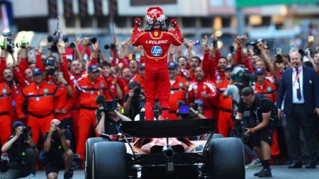 Charles Leclerc a castigat Marele Premiu Formula 1 de la Monaco