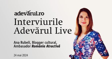 Femeia vanator de povesti culturale,  la Ambasador pentru Romania atractiva, cu  Ana Rubeli, Blogger cultural