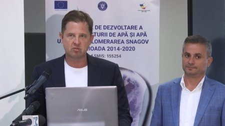 Reteaua de apa si canalizare, extinsa la Snagov. Investitii din bani europeni