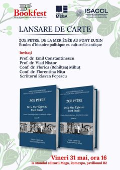 Volumele de studii ale Zoei Petre, lansate in prezenta fostului presedinte Emil <span style='background:#EDF514'>CONSTANTINESCU</span>