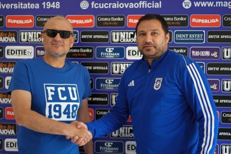 FCU Craiova si-a prezentat noul antrenor: Marius <span style='background:#EDF514'>CROITORU</span>! Mutarea a fost anuntata de GSP acum doua saptamani