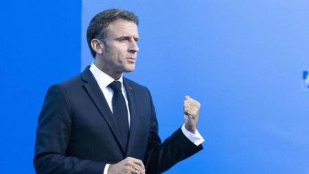 Macron considera ca Ucraina ar trebui sa primeasca permisiunea de a ataca cu arme occidentale baze militare in Rusia