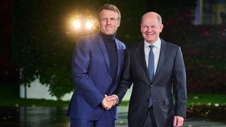 Macron si Scholz sunt de acord. Ucraina ar trebui sa aiba voie sa loveasca anumite tinte din interiorul Rusiei