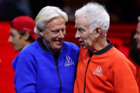 Se schimba capitanii la Laver Cup! » Cine ii inlocuieste pe Bjorn Borg si John McEnroe