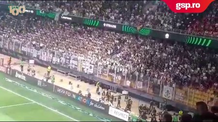 Trei sferturi din stadion tine cu Olympiakos la finala Conference League
