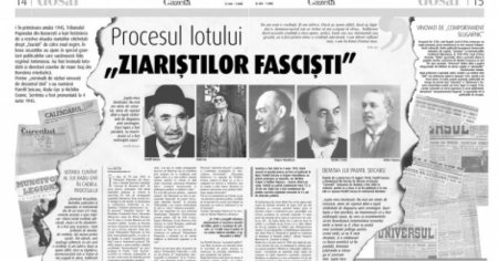 30 mai, ziua in care a inceput procesul ziaristilor acuzati ca s-au pus in slujba propagandei fasciste VIDEO