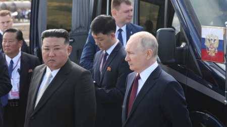 Putin isi aranjeaza vizita la prietenul dictator din Coreea de Nord. Kremlin: Pregatirile sunt in stadiu avansat