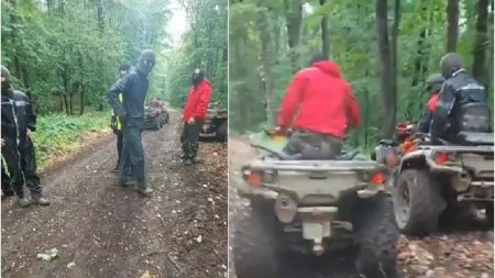 Padurari batuti crunt de tineri pe ATV-uri | Agresorii au rabufnit cand li s-a restrictionat accesul in padure