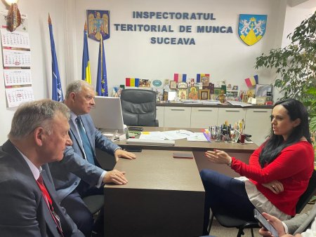 Ministrul Simona Bucura-Oprescu, vizite inopinate la Casa de Pensii si la ITM Suceava