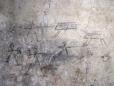 Copiii din Pompeii au desenat graffiti despre luptele purtate de <span style='background:#EDF514'>GLADIATOR</span>i