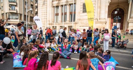 Unde puteti sarbatori Ziua Copilului in Bucuresti. Vor fi show-uri aviatice, plimbari cu tramvaiul cofetarie, dar si explorarea cosmosului cu astronautii NASA