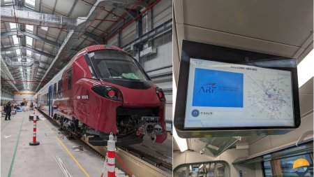 Coradia Stream, noul tren InterRegio, in circulatie din decembrie. Cum arata la interior | Experienta este diferita fata de orice alt tren aflat in circulatie astazi in Romania