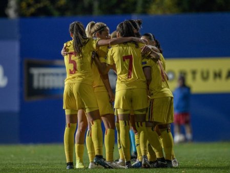 Nationala feminina U19 a castigat al doilea meci de pregatire cu Republica Moldova
