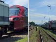Al doilea tren electric Alstom Coradia Stream a ajuns tractat in Romania, la punctul de frontiera Episcopia Bihor, si luni ajunge la Centrul de testari feroviare de la Faurei
