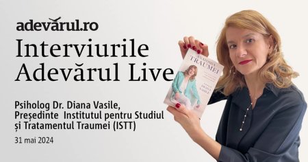 Pe canapeaua celebrului psihoterapeut, dr. Diana Vasile, autorul cartii Anatomia Traumei