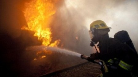 Incendiu intr-un magazin din judetul Buzau