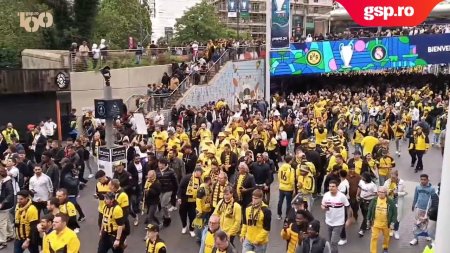 Atmosfera de senzatie la portile Wembley, inainte de finala Champions League