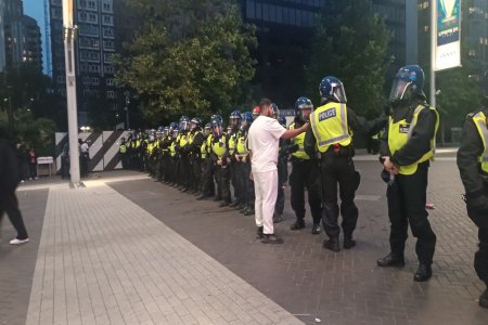 Reporterii GSP au surprins scenele tensionate de la portile arenei Wembley » Ce s-a intamplat la cateva minute dupa finala UCL