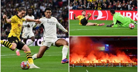 Real Madrid – Borussia Dortmund 2-0, in finala Ligii Campionilor 2024. Ocaziile germanilor s-au razbunat in repriza secunda