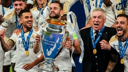 Real Madrid castiga Liga Campionilor pentru a 15-a oara, dupa ce a invins Borussia Dortmund