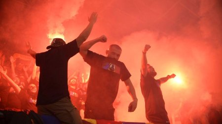 Propunere: Liber pe stadioane pentru ultrasii implicati in violente, pana la decizia finala a instantei