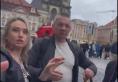 Vorbitori de limba rusa, acuzati ca au atacat voluntari pro-Ucraina in centrul orasului Praga. Politia ceha a deschis o ancheta | VIDEO