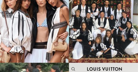 Casa Louis Vuitton prezinta o camasa romaneasca drept creatie personala. Se cere scoaterea pieselor din colectie