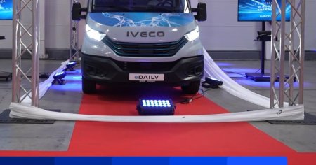 IVECO a lansat in Romania eDaily, platforma complet electrica pentru <span style='background:#EDF514'>AUTOUTILITARE</span> mici