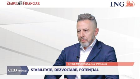 CEO Strategy, un proiect Ziarul Financiar si ING Bank. Industria asigurarilor nu o poti compara cu alt stil de business, trebuie sa fii mereu pregatit si sa ai o abordare multidisciplinara