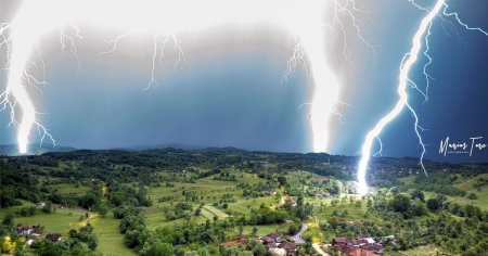 Fenomen uluitor surprins in Muntii Metaliferi. Busola o ia razna, iar trasnetele lovesc necrutator FOTO VIDEO