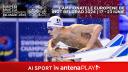 Campionatele Europene de inot sunt live in AntenaPLa in perioada 17-23 iunie. David Popovici lupta pentru medalie la Belgrad