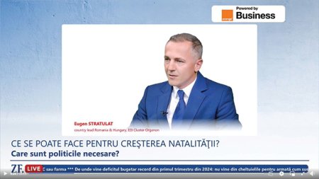 ZF Live. Eugen Stratulat, country lead Romania si Ungaria, Organon EEI Cluster:Este nevoie de o imbunatatire a programelor nationale de natalitate si <span style='background:#EDF514'>FERTILIZARE</span>